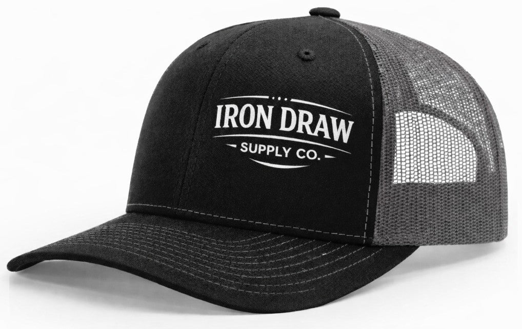 Iron Draw Classic Black/Charcoal Hat (200 Entries)