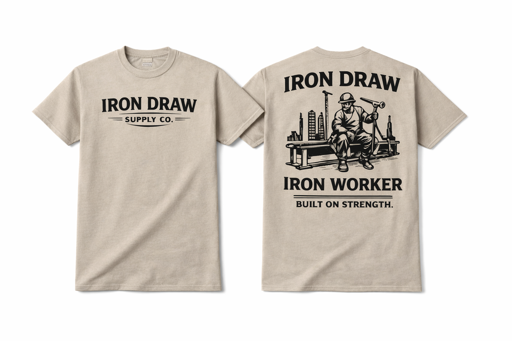 Iron Draw Iron Worker T-Shirt (100 Entries)